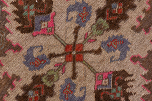Vintage Oushak Runner Rug (2' x 10')